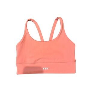 SET Active Luxform Sports Bra in Coral. Size XS.